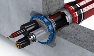 Pressacavo in plastica - BKD 150 - UGA System-Technik - resistente al fuoco / da incasso
