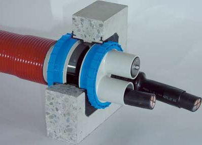 Pressacavo in plastica - KD 110 - UGA System-Technik - resistente al fuoco / da incasso