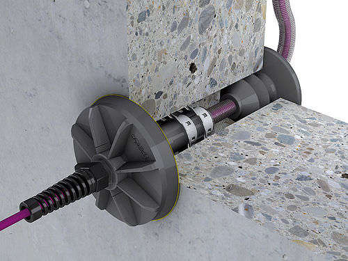 Passaparete per cavo a fibre ottiche - SPE - UGA System-Technik - a tenuta stagna