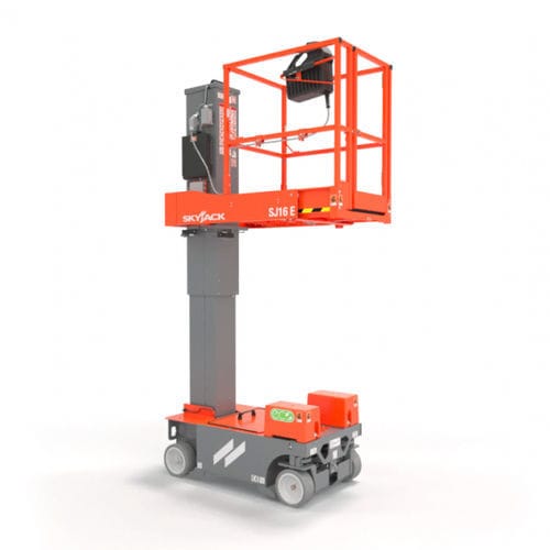 Piattaforma a sfilo verticale mobile - SJ1x E series - Skyjack - elettrica / compatta