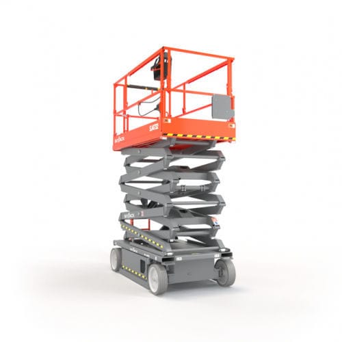 Piattaforma elevatrice a forbice mobile - SJ47xx series - Skyjack - elettrica / per interno / per applicazioni industriali