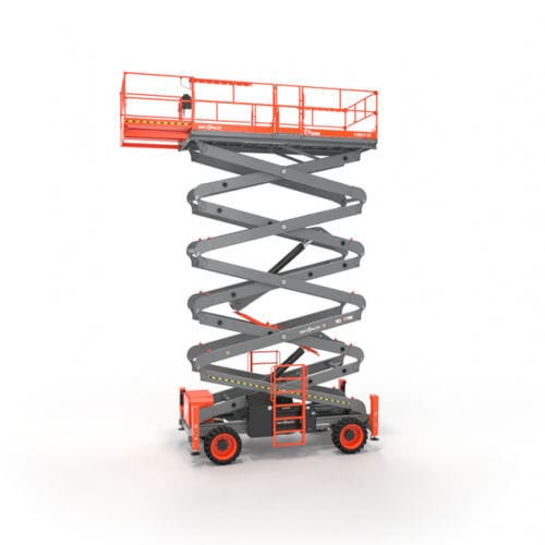 Piattaforma elevatrice a forbice mobile - SJ9664 RT - Skyjack - diesel / per terreno accidentato / fuoristrada