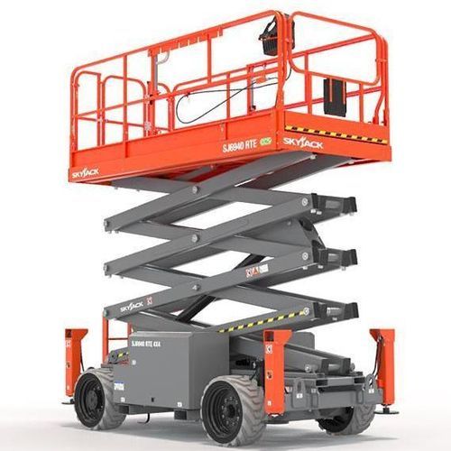 Piattaforma elevatrice a forbice mobile - SJ6940 RTE - Skyjack - su ruota / semovente / completamente elettrica