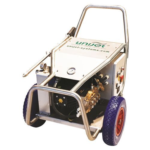 Idropulitrici ad acqua fredda - 500E15 JET - UNIJET SYSTEMS  - trifase / mobile / in acciaio inossidabile