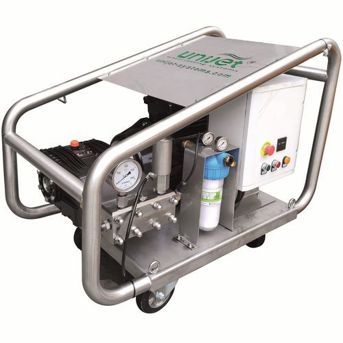 Idropulitrici ad acqua fredda - 1000E15 JET - UNIJET SYSTEMS  - trifase / mobile / in acciaio inossidabile