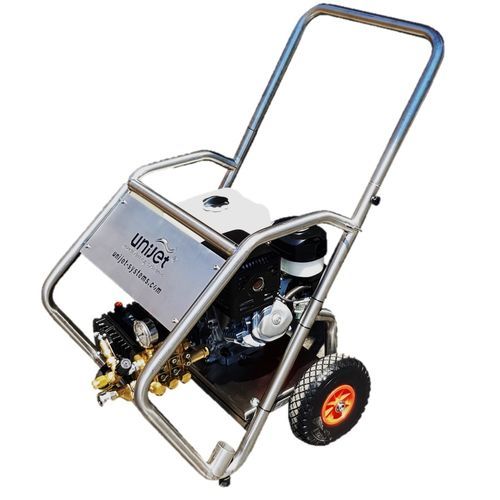 Idropulitrici ad acqua fredda - 300G15 JET ECO - UNIJET SYSTEMS  - con motore a benzina / mobile / in acciaio inossidabile