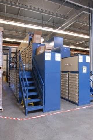 Soppalco industriale - MaxiMezz™, MiniMezz™ - Stanley Vidmar