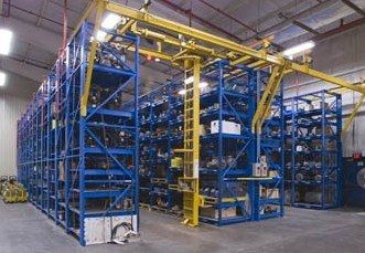 Scaffalatura per carichi pesanti - STAK System® - Stanley Vidmar - per pallet / per prodotti ingombranti / con ponte di accatastamento