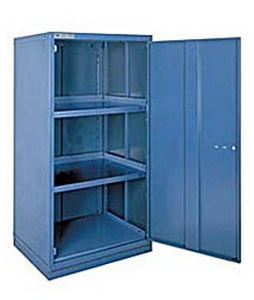 Armadio da officina - Stanley Vidmar - con piedi / a porte battenti / rack