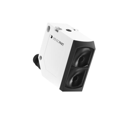 Sensore fotoelettrico tipo reflex - FT 55-BH - SensoPart Industriesensorik GmbH - rettangolare / LED / a luce blu