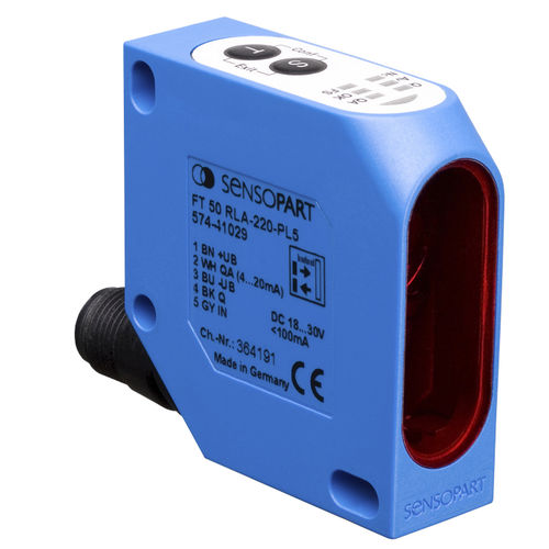 Sensore di distanza laser - FT 50 RLA - SensoPart Industriesensorik GmbH - compatto
