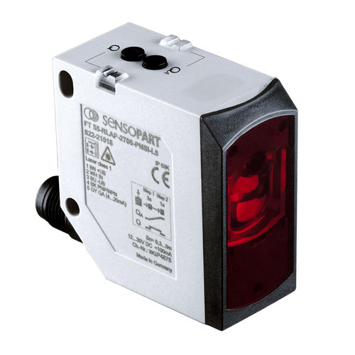 Sensore fotoelettrico laser - FT 55-RLAP(2) - SensoPart Industriesensorik GmbH - luce rossa / compatto