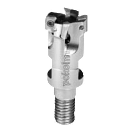 Fresa a riccio - Nanoworx - POKOLM Frästechnik GmbH & Co. KG - a inserti / di sgrossatura