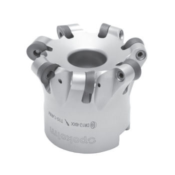 Fresa a riccio - SPINWORX® - POKOLM Frästechnik GmbH & Co. KG - a inserti multitaglienti / di finitura / rivestita