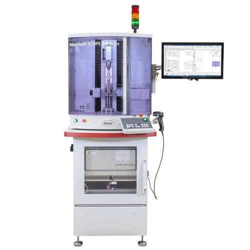Macchina di misura della rotondità - MarShaft SCOPE Plus series - MAHR - ottica / interamente automatica / per albero