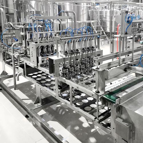 Riempitrice sigillatrice per bicchieri - T6 - Jacopack - controllata da PLC / lineare / per il burro