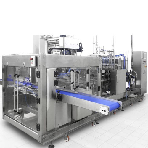 Riempitrice sigillatrice per bicchieri - T10 - Jacopack - controllata da PLC / lineare / per prodotti al cioccolato