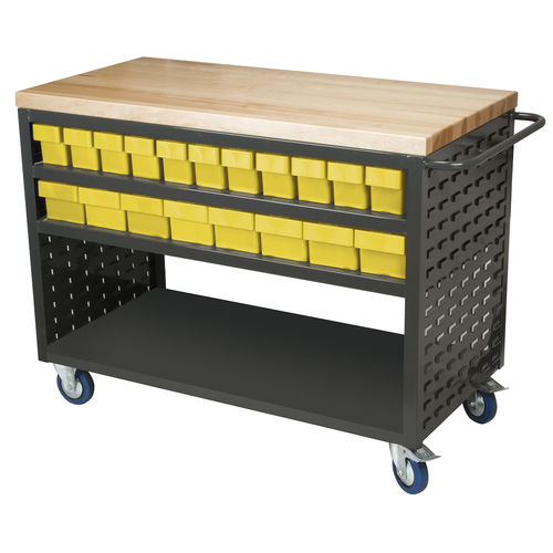 Carrello di stoccaggio - MA4824x series - Akro Mils - postazione di lavoro / in acciaio / multiuso