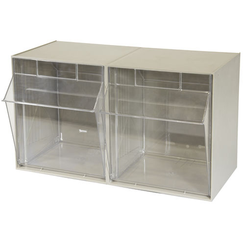 Cassetta in metallo - TiltView® series - Akro Mils - di stoccaggio / basculante