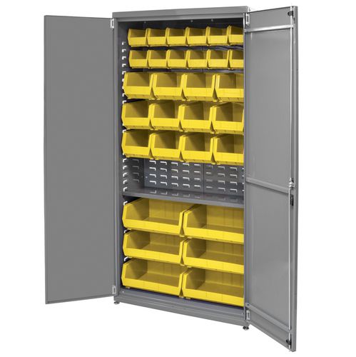 Armadio di stoccaggio - AC3618KD - Akro Mils - da officina / a pavimento / in acciaio