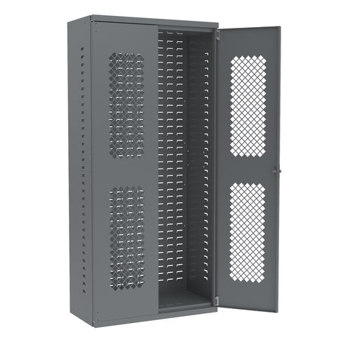 Armadio di stoccaggio - AC3618SV series - Akro Mils - da officina / a pavimento / in acciaio