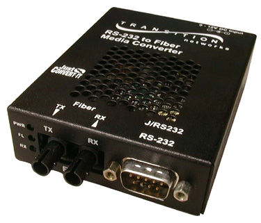 Convertitore di media - J/RS232-xF-01(xx) - Nom du compte Lantronix - serie / in fibra ottica