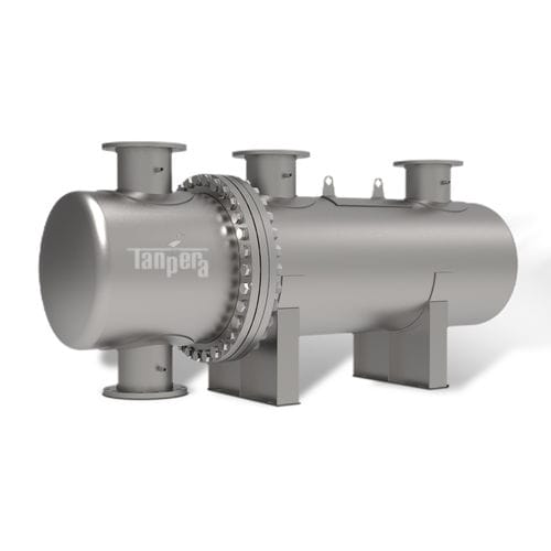 Scambiatore di calore a fascio tubiero - Tanpera - liquido/liquido / in rame / in titanio