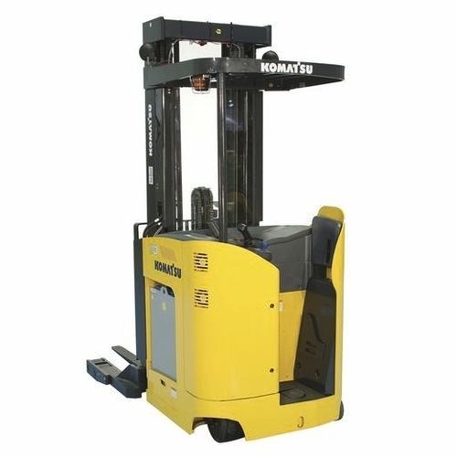 Carrello elevatore elettrico - FR50 - KOMATSU FORKLIFT - con conducente in piedi / di carico / per corsie strette