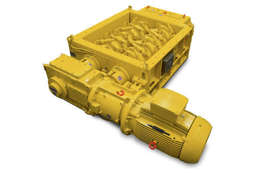 Frantoio con cilindri dentati - XRS 600 - KOMATSU FORKLIFT - fisso / compatto / a estrazione umida
