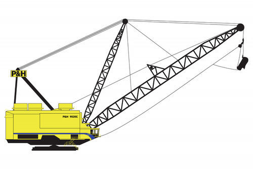 Escavatore di grandi dimensioni - 9020C - KOMATSU FORKLIFT - cingolato / per miniere e cave / a manico lungo