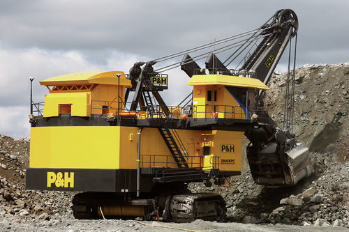 Escavatore frontale cingolato - 2800XPC - KOMATSU FORKLIFT - cingolato / per miniere e cave / per miniere
