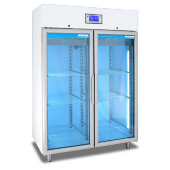 Frigorifero medico - TC 120 - tritec GmbH - ad armadio / 2 porte / antibatterico