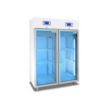 Frigorifero medico - TC 113-2 - tritec GmbH - ad armadio / 2 porte / antibatterico