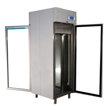 Frigorifero da laboratorio - TC 1205 - tritec GmbH - ad armadio / 2 porte / antibatterico