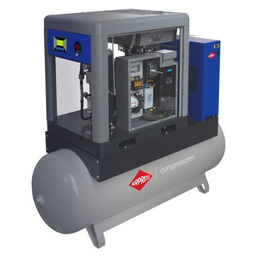 Compressore a vite - APS X 7.5 Combi - AIRPRESS - d'aria / elettrico / fisso