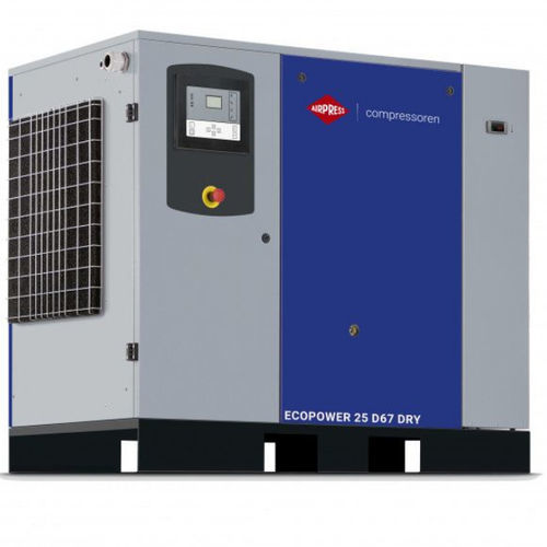 Compressore a vite - EcoPower 25D Dry - AIRPRESS - d'aria / elettrico / fisso