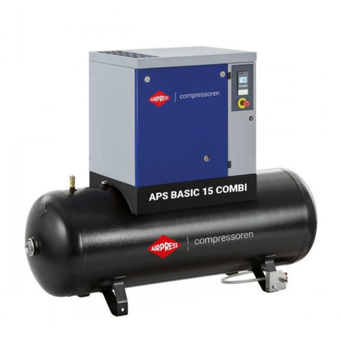 Compressore a vite - APS 15 Basic Combi - AIRPRESS - d'aria / AC / fisso
