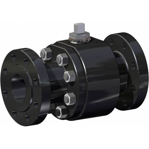 Valvola a sfera flottante - THOR - OMAL Spa - a leva / di petrolio / per gas