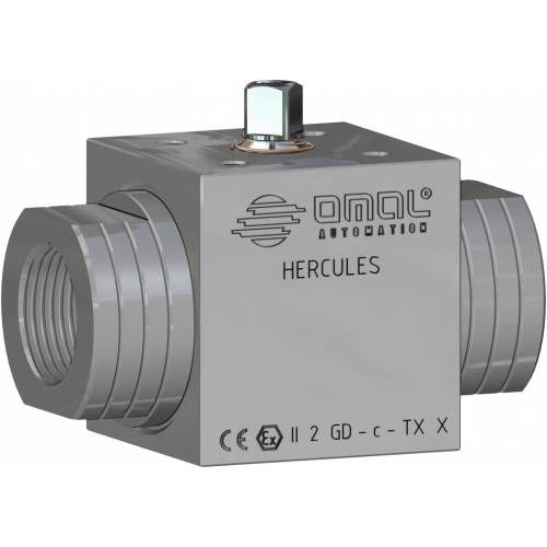 Valvola a sfera - HERCULES - OMAL Spa - a leva / di petrolio / per gas