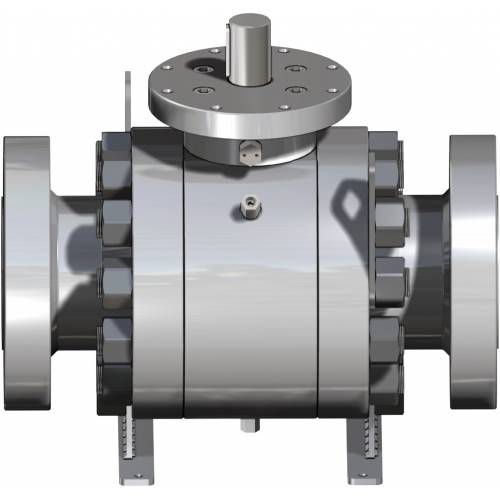 Valvola a sfera - Supreme Trunnion - OMAL Spa - manuale / di controllo / di isolamento