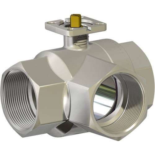 Valvola a sfera - ITEM 153 - OMAL Spa - manuale / con deviatore / per acqua