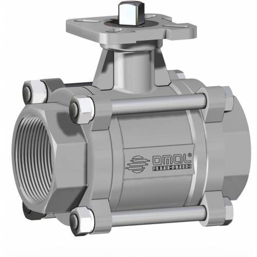 Valvola a sfera - ITEM 424 - OMAL Spa - manuale / per acqua / di petrolio