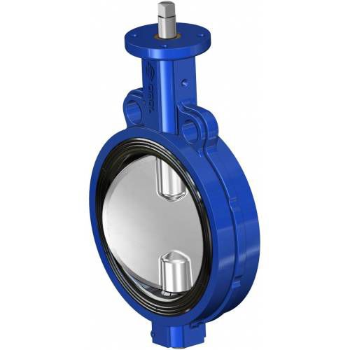 Valvola a farfalla - ITEM 37 series - OMAL Spa - a leva / per liquidi alimentari e bevande / wafer