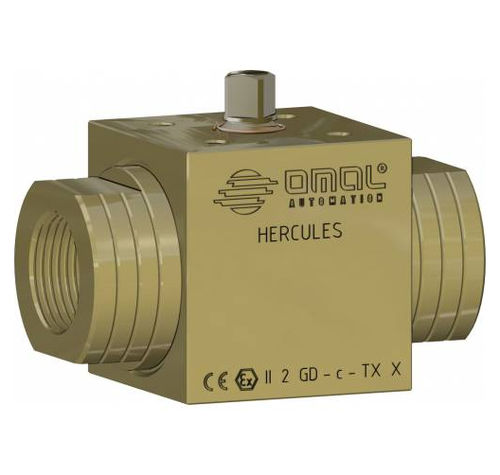 Valvola a sfera - HERCULES - OMAL Spa - a leva / di petrolio / per gas