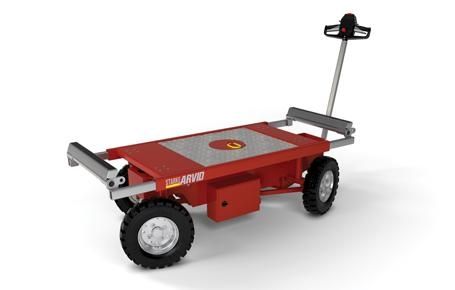 Carrello in metallo - Aliatool - con ripiano / multiuso / a motore