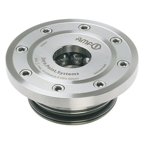 Cilindro di bloccaggio a punto zero da integrare - 6370EARHA - ANDREAS MAIER GmbH & Co. KG (AMF) - idraulico / rapido / arrotondato