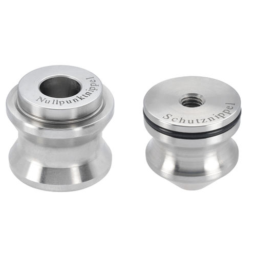 Nipplo in acciaio inossidabile - 6370ZN series - ANDREAS MAIER GmbH & Co. KG (AMF) - femmina
