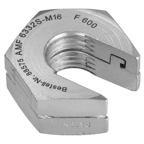 Dado di arresto - 6332S series - ANDREAS MAIER GmbH & Co. KG (AMF) - in metallo