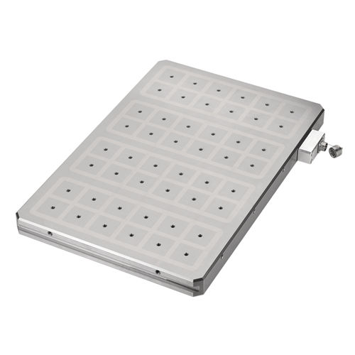 Piastra di staffaggio quadrata - 2950-50 - ANDREAS MAIER GmbH & Co. KG (AMF) - magnetica