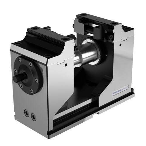 Morsa per macchina utensile a 5 assi - grepos-5X - GRESSEL - 5 assi / per lavorazione meccanica 5 assi / a chiusura rapida